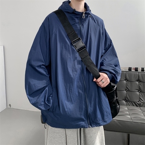 防晒指数UPF50合格！防紫外线防晒服连帽防晒衣男FSF200图片