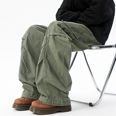 做旧水洗工装伞兵休闲裤K088P6598，男装工装外套，电商A073