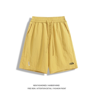 抖音品质夏季新款速干凉感宽松休闲短裤B315-K25562-特p20控38图片