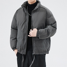 深度库存棉衣男宽松面包服防风防水加厚棉袄DSA157B-M8822-P80，男装棉衣，电商A157B