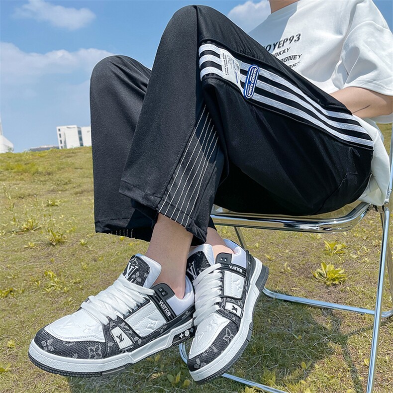 抖音高品质夏季冰丝薄款休闲九分裤男BK231-P45控68,男装休闲裤,电商B370