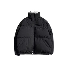 2025秋冬新款棋盘格棉衣外套复古港风宽松面包服棉服M9903，男装棉衣，星座1108