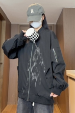 光板得物\唯品\抖音二开高品质防水棒球领冲锋衣夹克F360P55，男装夹克，电商A247