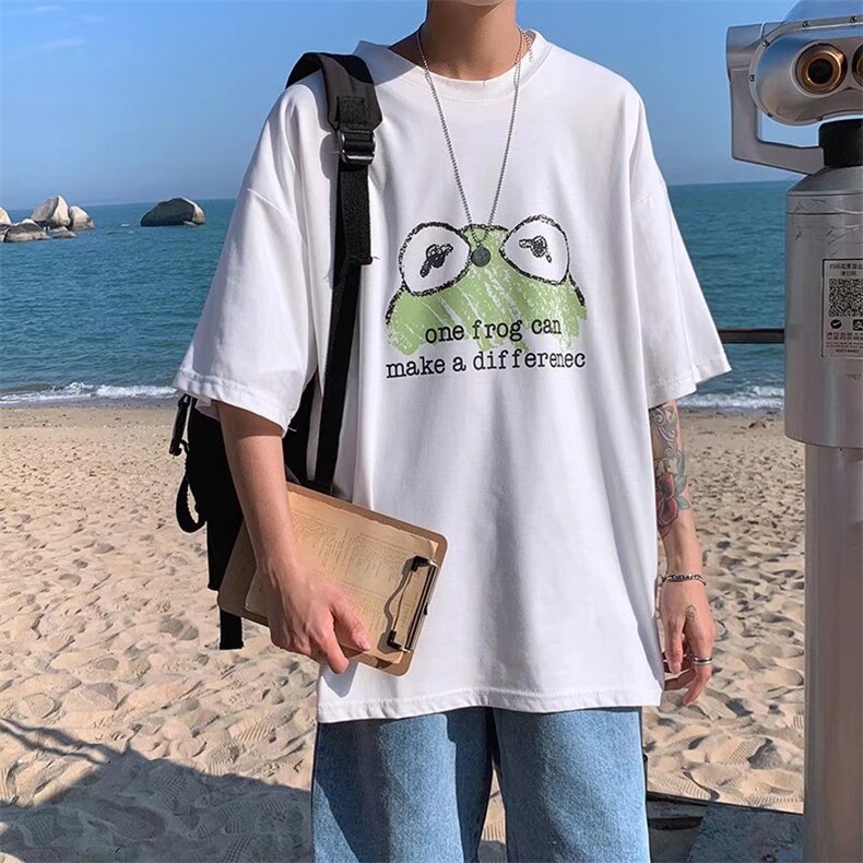 男圆领T恤宽松短袖T223P25,男装T恤,星座1116-2