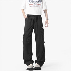 户外休闲裤男速干骑行伞兵伐木裤多口袋机能工装裤子K6264-P41图片