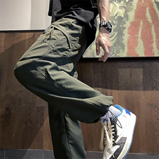 美式vibe风裤子潮in高街工装裤男女运动机能风冲锋裤WK2915-P38，男装休闲裤，星座1008