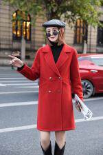 现货冬季韩版大衣，女装，春语雨桐