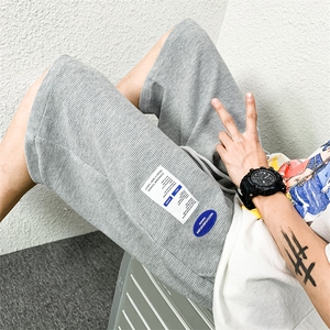 ！2023夏季新款华夫格短裤男士五分中裤运动裤DK666P25控39图片