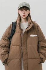 中性风冬季百搭宽松字母印花棉服外套TPMY63703特批P75控128，男装棉衣，电商A268
