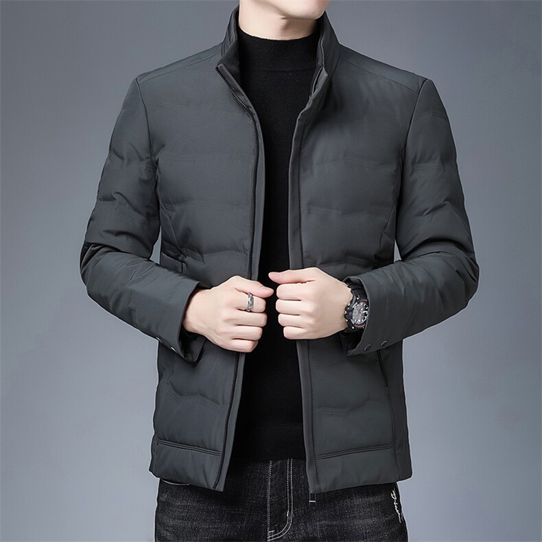 2023新款羽绒服冬季中年男式加厚鸭绒外套爸爸冬装SFT92978-P220，男装羽绒服，电商B212（原钱塘6029）