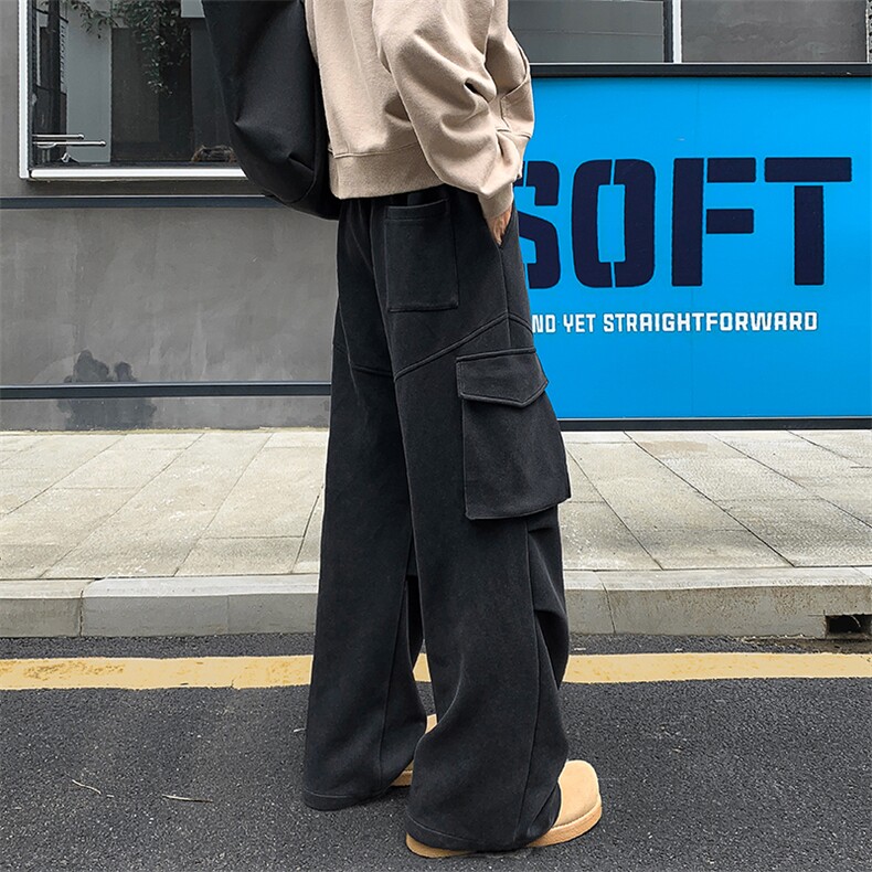 秋季美式380g华棉多口袋男大码工装裤休闲裤K24002-特P60控108,男装工装外套,电商A001