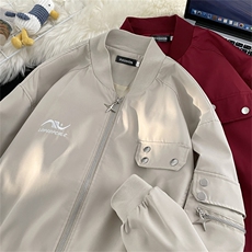 A880-P50高街ins潮牌情侣棒球服秋季新款飞行员机能风夹克外套男，男装夹克，星座512-6