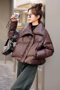 【BAO款】羽绒服明星同款冬装新款女装蛋白皮女式韩版时尚短款潮图片