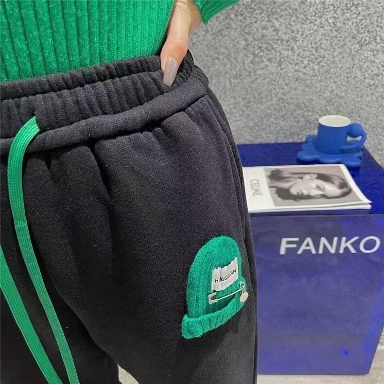 帽子卫裤，女装休闲裤，華锦壹