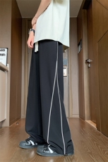 K9078/特P35冰丝裤子男士夏季凉感百搭垂感休闲裤宽松阔腿速干裤，男装休闲裤，电商A141