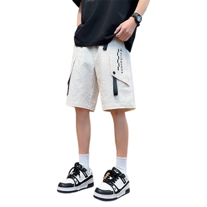 2025夏季新款男士潮牌短裤时尚休闲印花5分裤C208A-6705A-特P28图片