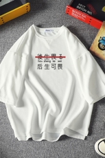 Q11028-P30春夏季七分袖t恤男大码五分袖男短袖中袖，男装T恤，电商A040A