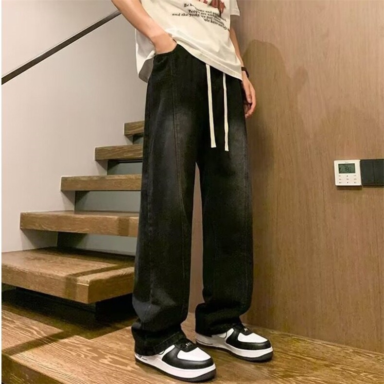 复古水洗牛仔裤男款2025夏季新款S003/P50,男装牛仔裤,星座506