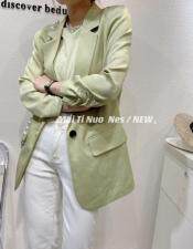 女人味薄料西装，好卖，女装西装，麦缇诺