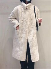 现货冬季新款羊羔毛长外套，其它，OWJ