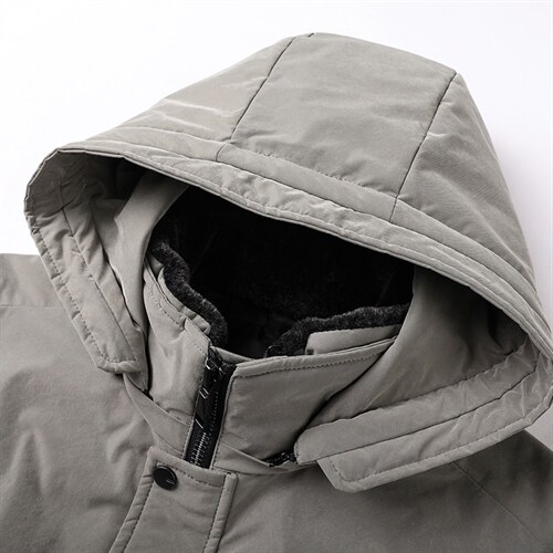 冬季脱卸帽羽绒服中年男士冬装拆卸内胆爸爸装上衣GSNA21586-P305,男装羽绒服,电商B212（原钱塘6029）