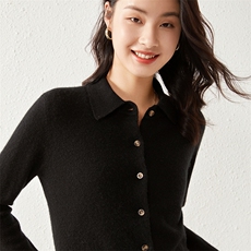 2025百搭时尚半高领羊绒背心，女装羊绒衫，雪真羊绒高端店