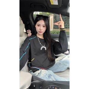 抗菌速干索罗娜不规则线长袖t恤男女 cp222-特p45图片