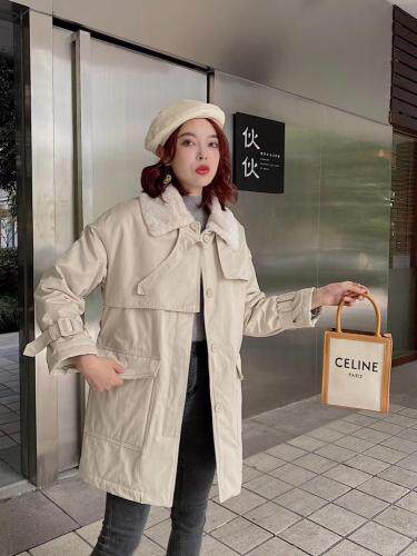 2021秋冬新款韩版派克服，女装，爱美欧