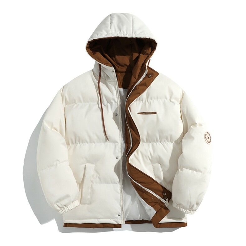 防水小牛津连帽冲锋棉衣棉服棉袄三防面包服【量大有差】1606-P80,男装棉衣,星座207