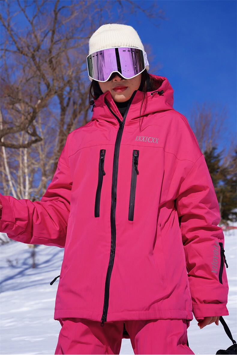 防风防水登山服男蓄热抗寒中性风大码加绒滑雪服HF88-P195控298,男装卫衣,电商A001