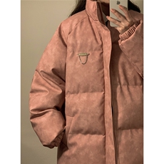 2025中性PU皮复古做旧金属设计棉衣男MY77102P130控198，男装棉衣，星座227-7