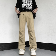 工装裤男休闲运动百搭多口袋弹力宽松裤K0216-P50，男装休闲裤，星座308B-1