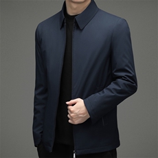 DZ39982钱塘2020-3冬季厚款商务休闲翻领中年男士夹克货稳P102，男装夹克，钱塘207-3