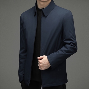 DZ39982钱塘2020-3冬季厚款商务休闲翻领中年男士夹克货稳P102图片