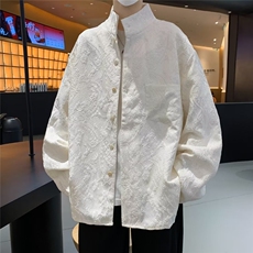 夏季潮男百搭新款时尚青春流行标准潮流文艺日常衬衫，男装衬衫，星座716-2