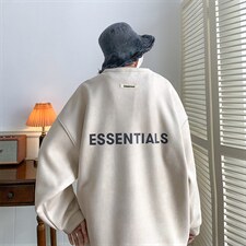 ！22秋港风ess麂皮绒圆领卫衣JW1906-p50控68（抖音不可售），男装卫衣，星座508（原C305）