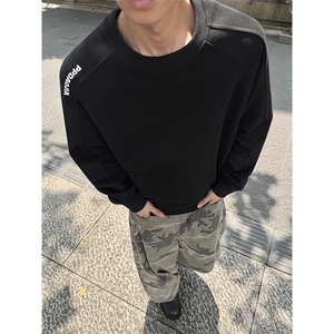 1506-1/WX981/P42宽松百搭圆领男女款卫衣潮牌时尚修身款情侣图片