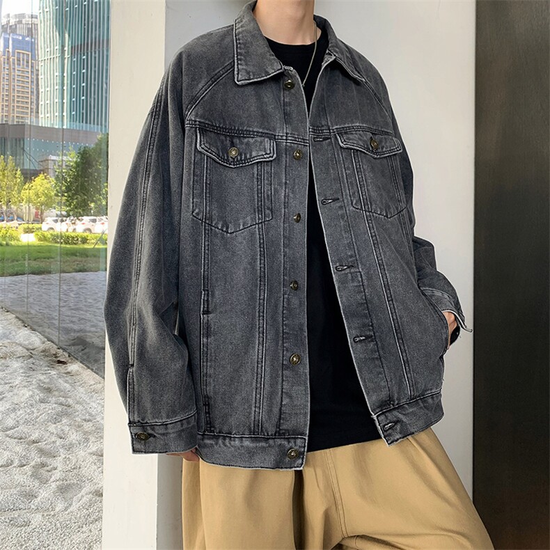 潮流夹克潮男春季牛仔夹克J08P63,男装夹克,星座1116-2