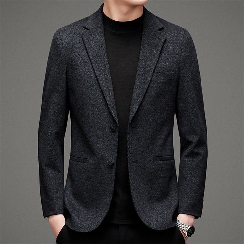 D2505男式2023春季新款便西男韩版西装外套商务休闲西服男装P190图片