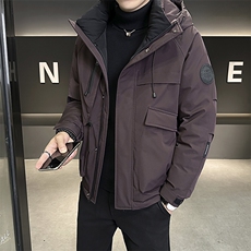 标男士冬装连帽工装加厚外套羽绒服516/916-P188，男装羽绒服，星座703-1