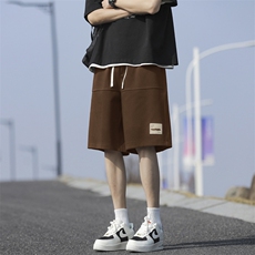 夏季薄款运动服痞帅短裤美式高街潮牌直筒宽松XD1721特批29，男装牛仔裤，星座718