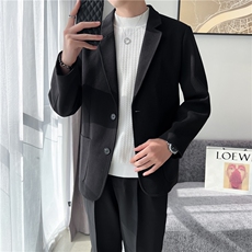 轻熟风~秋冬休闲呢子西装外套F850/P125，男装西服套装，电商B331