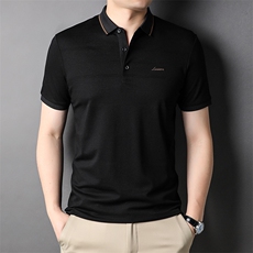 AG2761钱塘2020-3男士翻领短袖T恤简约时尚夏季新款POLO衫P53，男装T恤，钱塘207-3