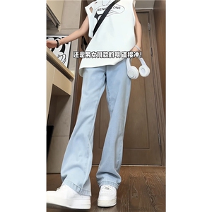 k1029-p40-控58  M-5XL现货宽松cleanfit牛仔裤图片