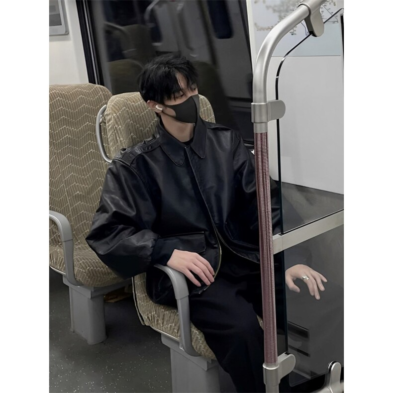 网图现货加厚加棉皮衣飞行员外套1209-1-JK19-P90主推可谈,男装皮衣,星座1209-1