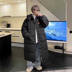 8XL-M特大码2024年冬季港风羽绒服男加厚连帽棉衣棉服YRFC01P220，男装羽绒服，电商D206-1