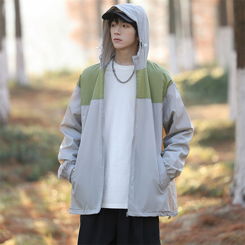 防晒指数UPF50+有情侣防晒外套防晒衣男HD045-8823-P45控76，男装防晒衣，星座914-4