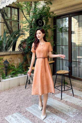 2021天丝提花夏天连衣裙，女装连衣裙，天使公主