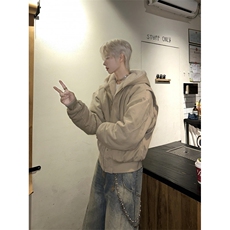 【有货】JRT149LL-特P125座山雕夹克外套男加绒加厚连帽棉衣，男装夹克，星座1007（原301D）