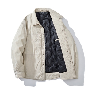 90白鸭绒男士短款立领羽绒服  D213-2883-P260图片